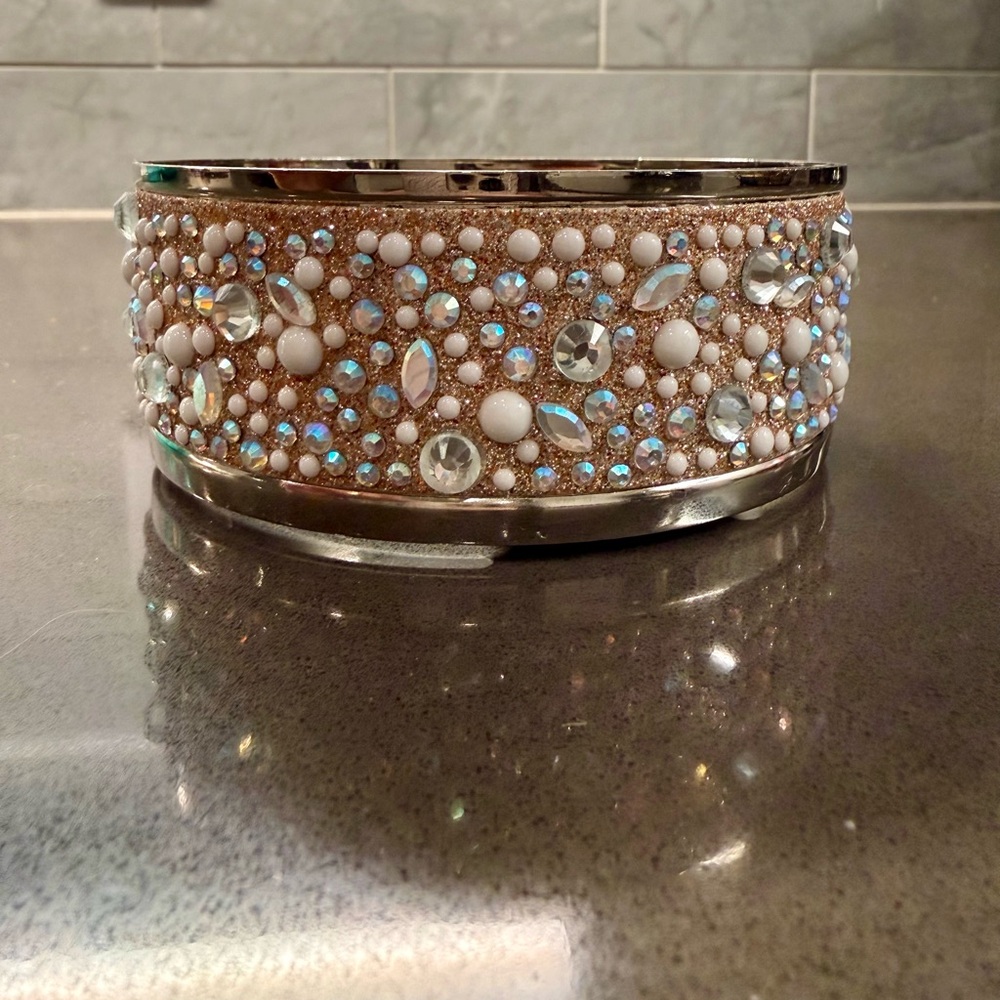 Bath and Body Works Pearls & Gems Candle Holder